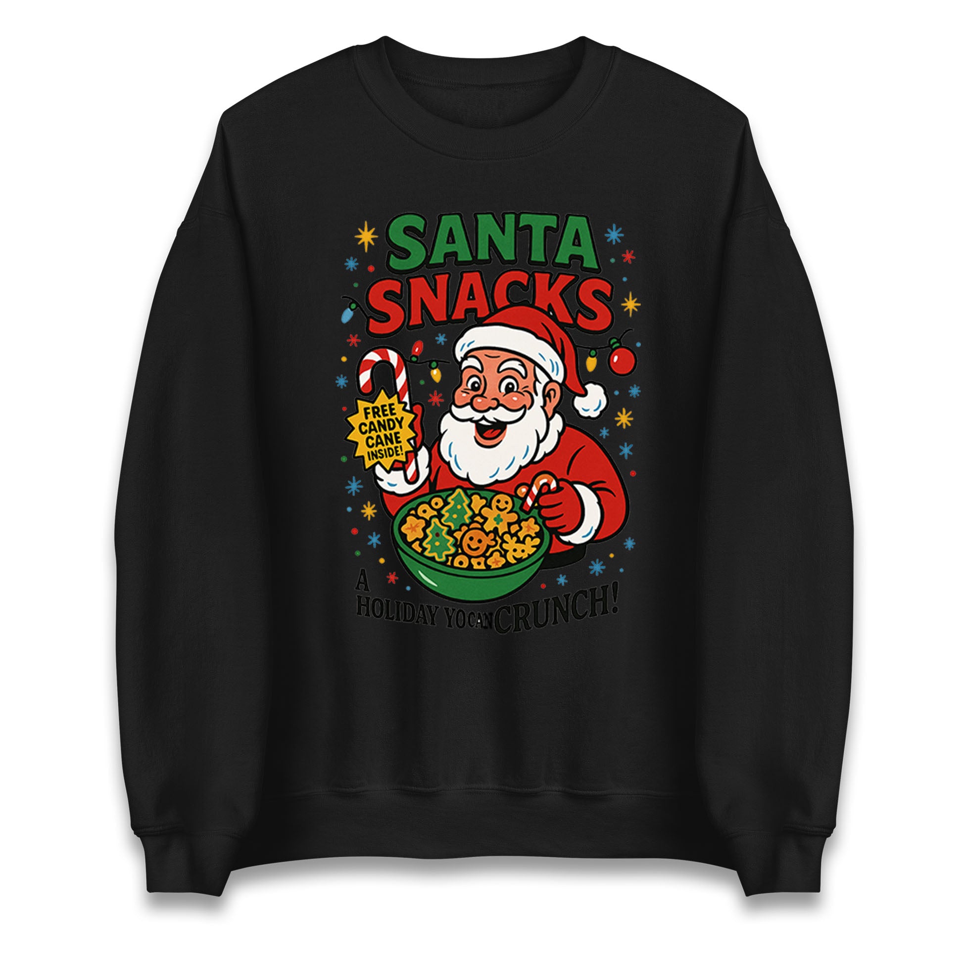 Santa Snacks Christmas Jumper