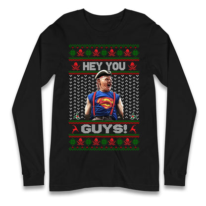 Goonies Sloth Christmas Longsleeve T Shirt