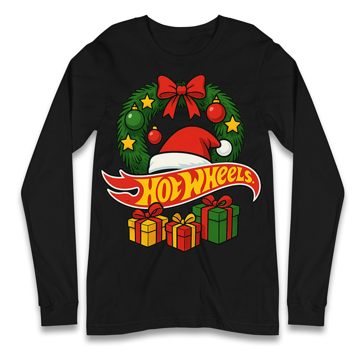 Hotwheels Christmas Longsleeve T Shirt