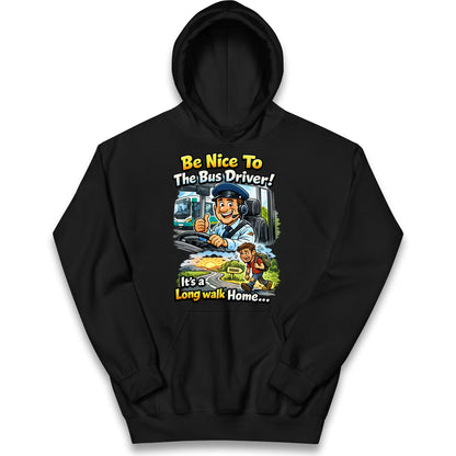 Bus Driver Kids Hoodie