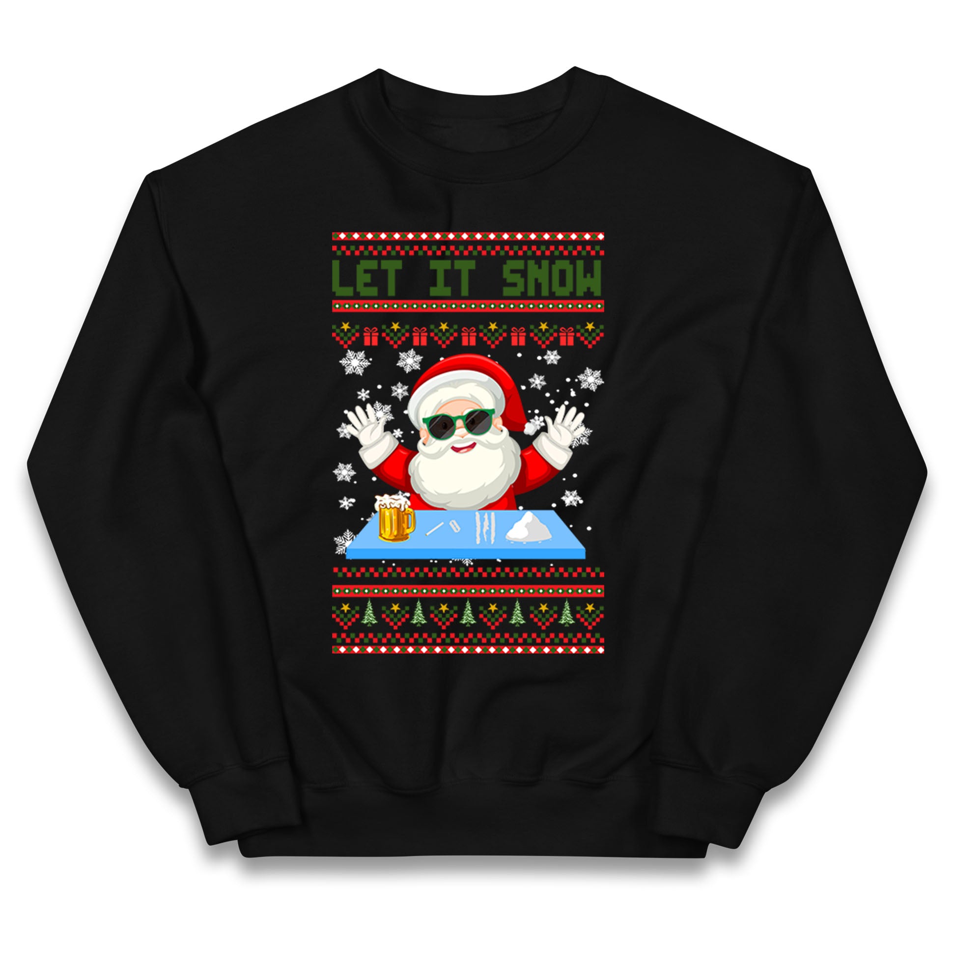 Santa Claus Christmas Kids Jumper