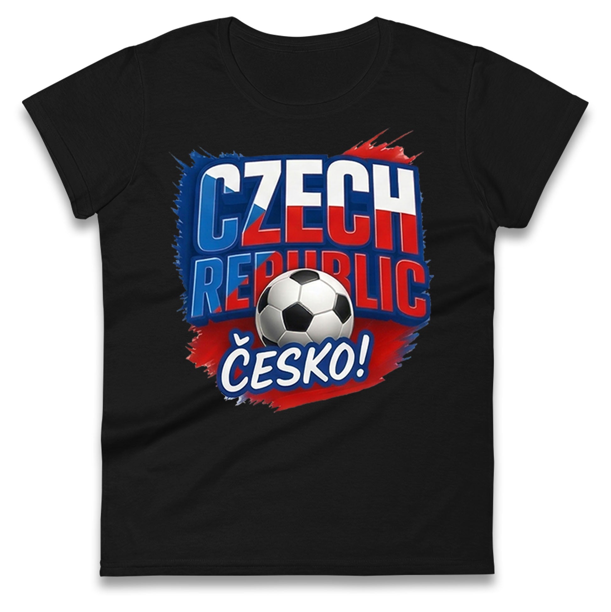 Czech Republic Ladies T Shirt