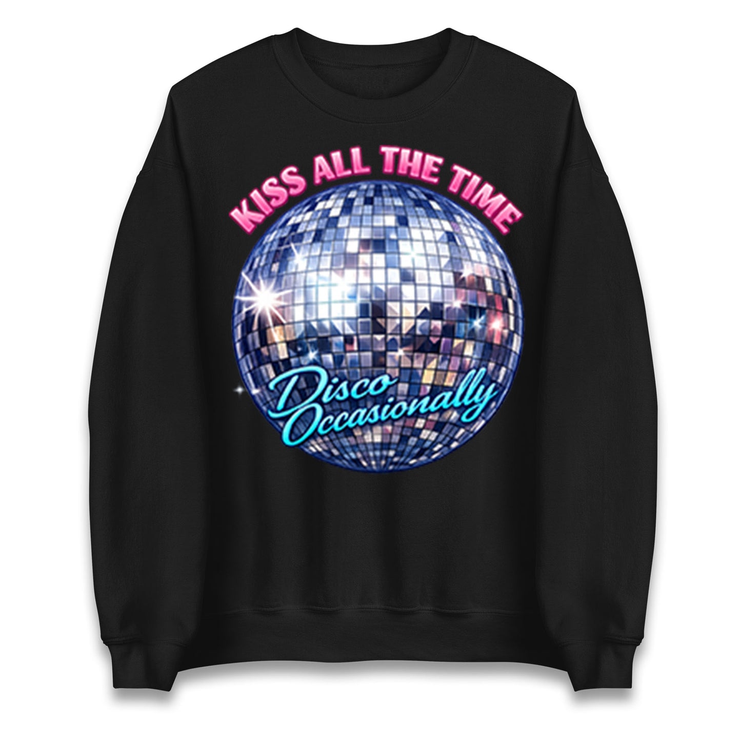 Kiss All The Time Disco Occasionally Jumper