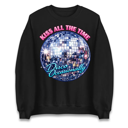 Kiss All The Time Disco Occasionally Jumper