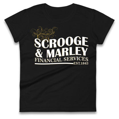 scrooge marley christmas womens top