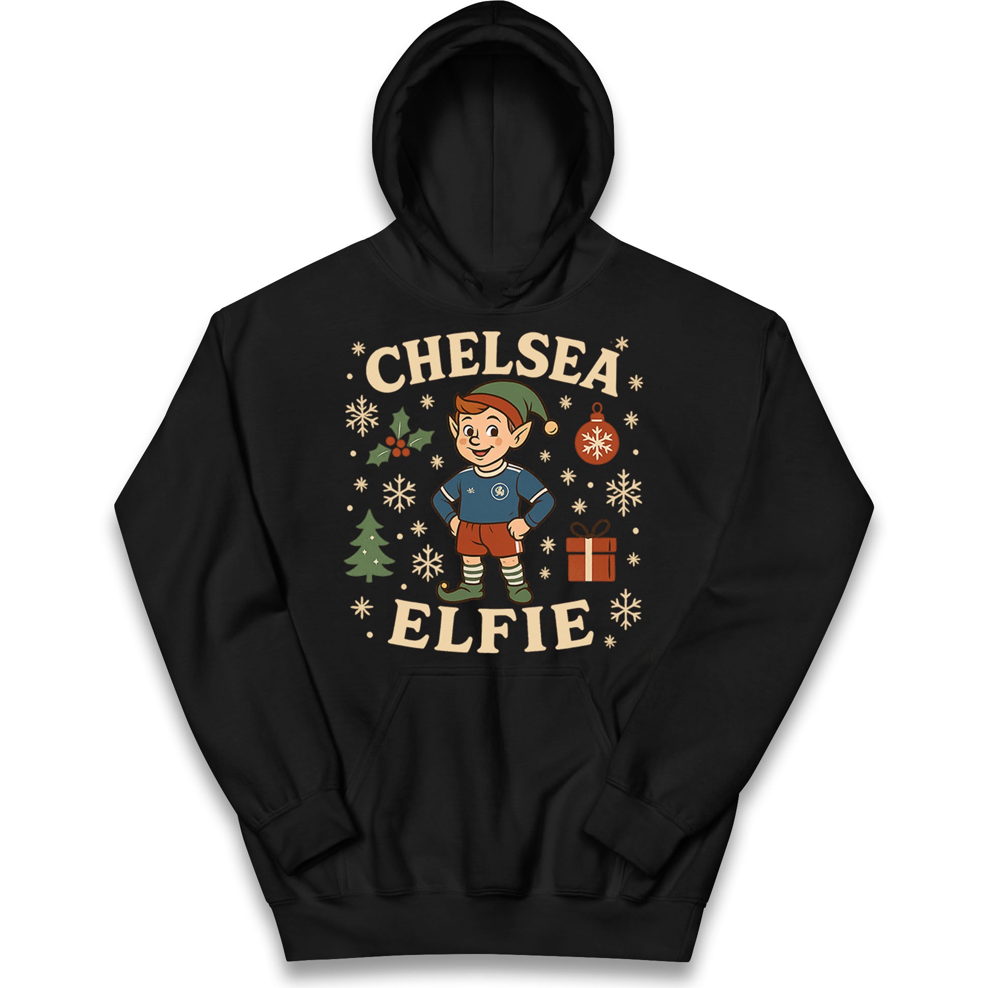 Chelsea FC Christmas Kids Hoodie