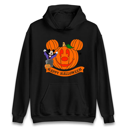 Mickey Mouse Horror Happy Halloween Unisex Hoodie