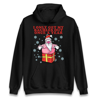 Fat Santa Christmas Funny Hoodie