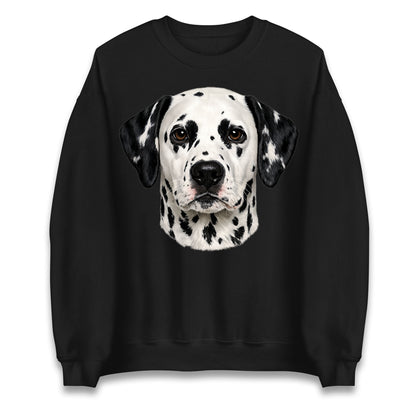 Dalmatian Dog Face Jumper