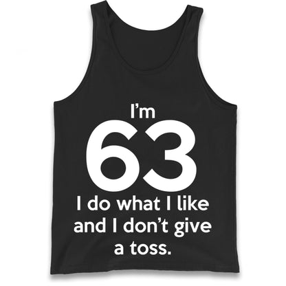 63rd Birthday Tank Top