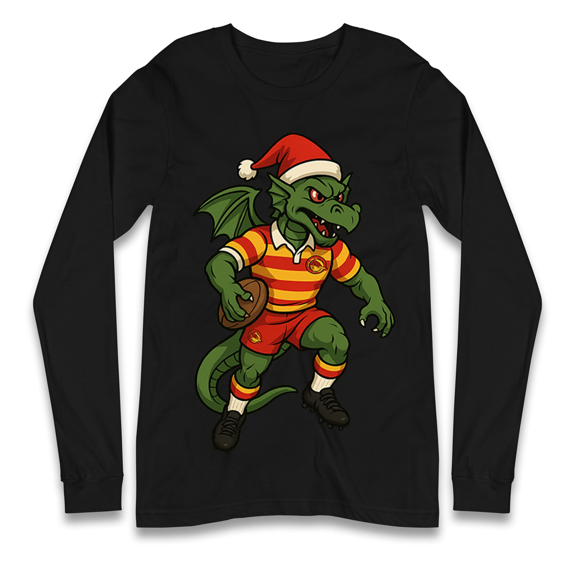 Catalans Dragons Christmas Longsleeve T Shirt