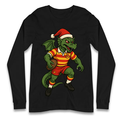 Catalans Dragons Christmas Longsleeve T Shirt
