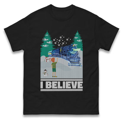 I Beleive Polar Express Christmas t shirts