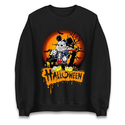 Mickey Mouse Haunted Halloween Sweatshirt
