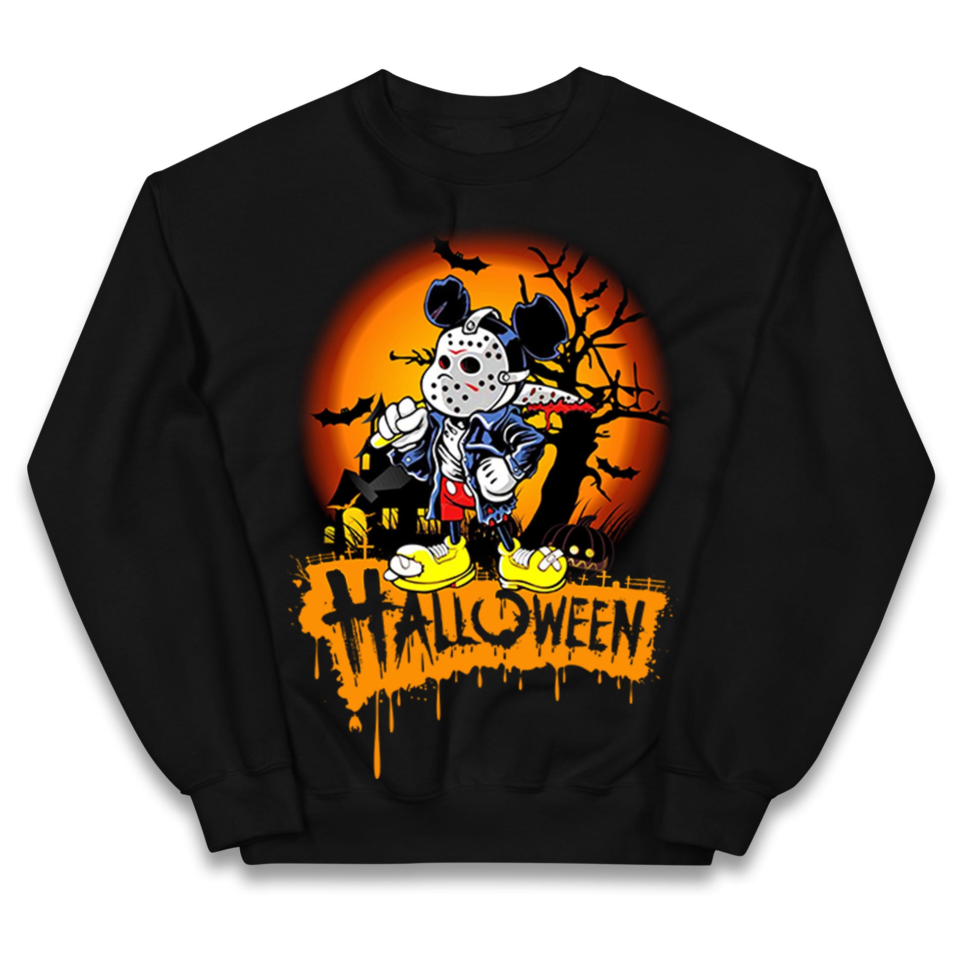 Mickey Mouse Haunted Halloween Jumper
