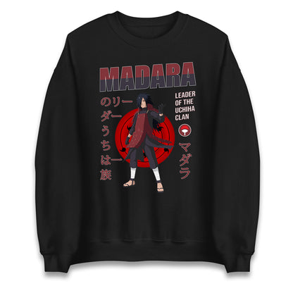 naruto shippuden madara uchiha sweatshirt