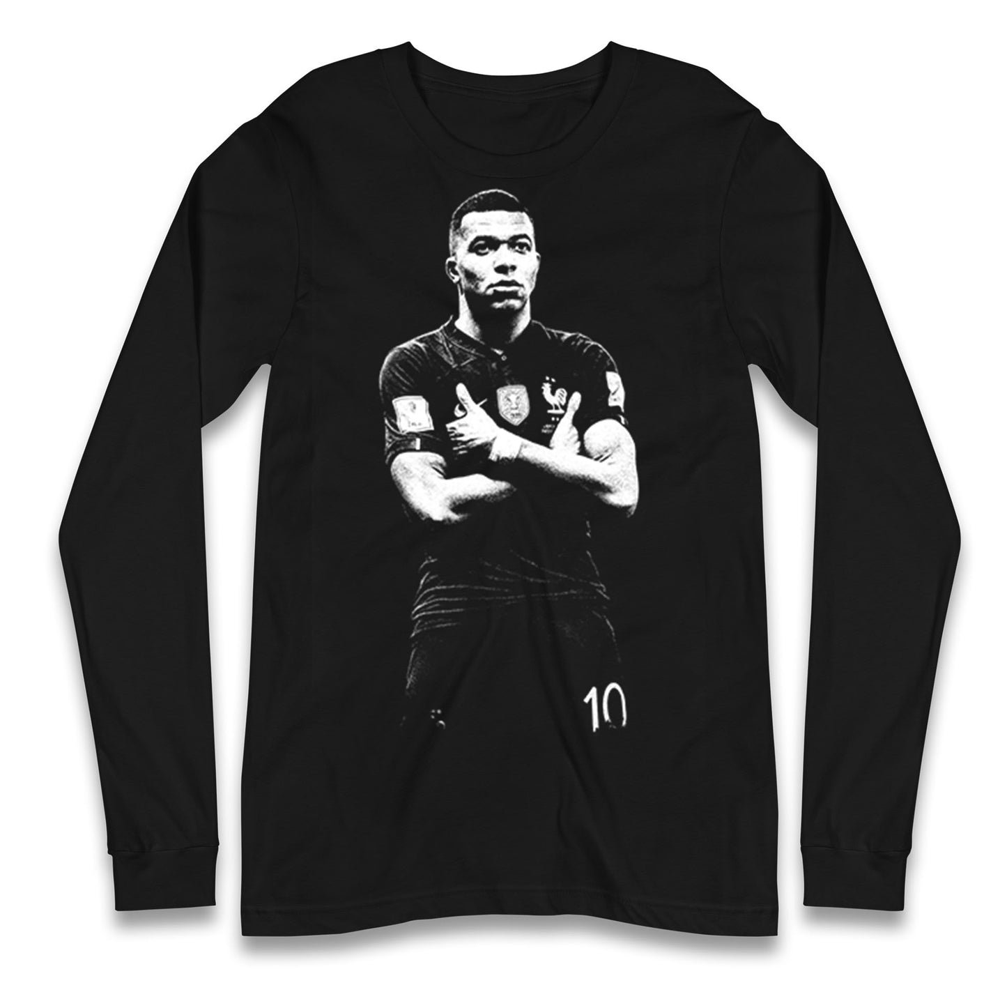  France Footballer Longsleeve T Shirt