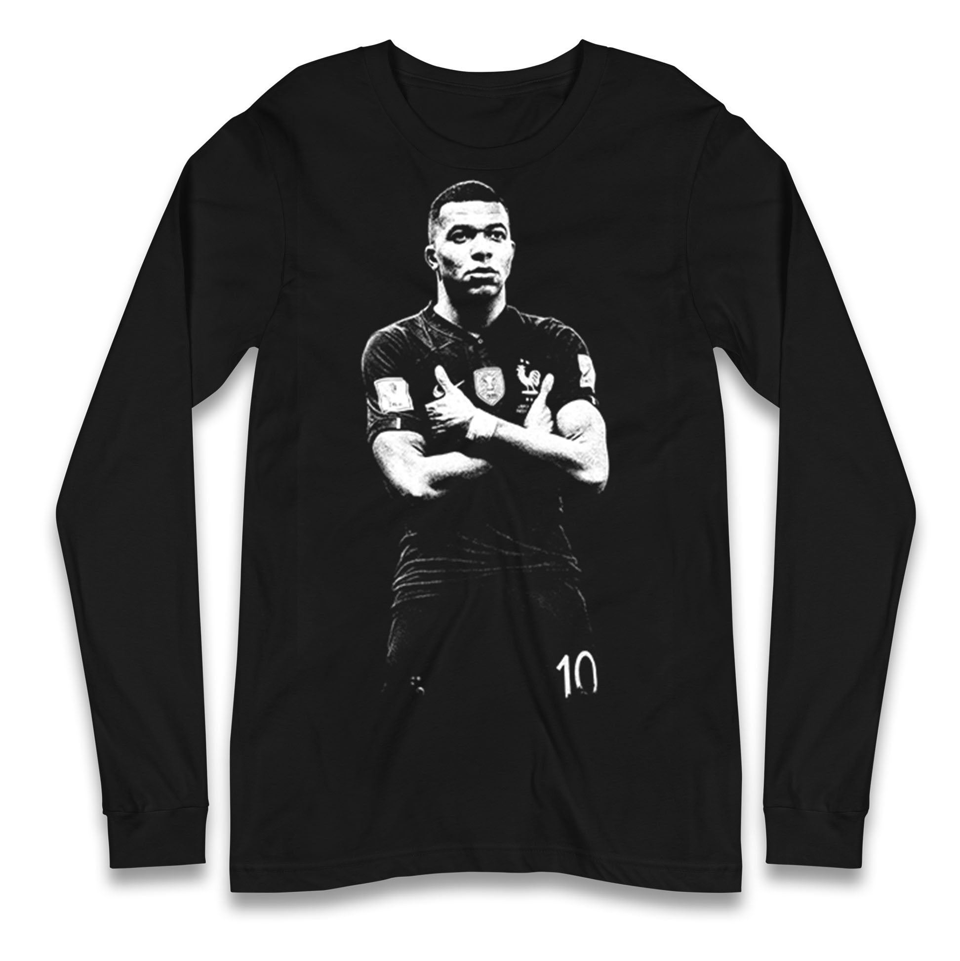  France Footballer Longsleeve T Shirt