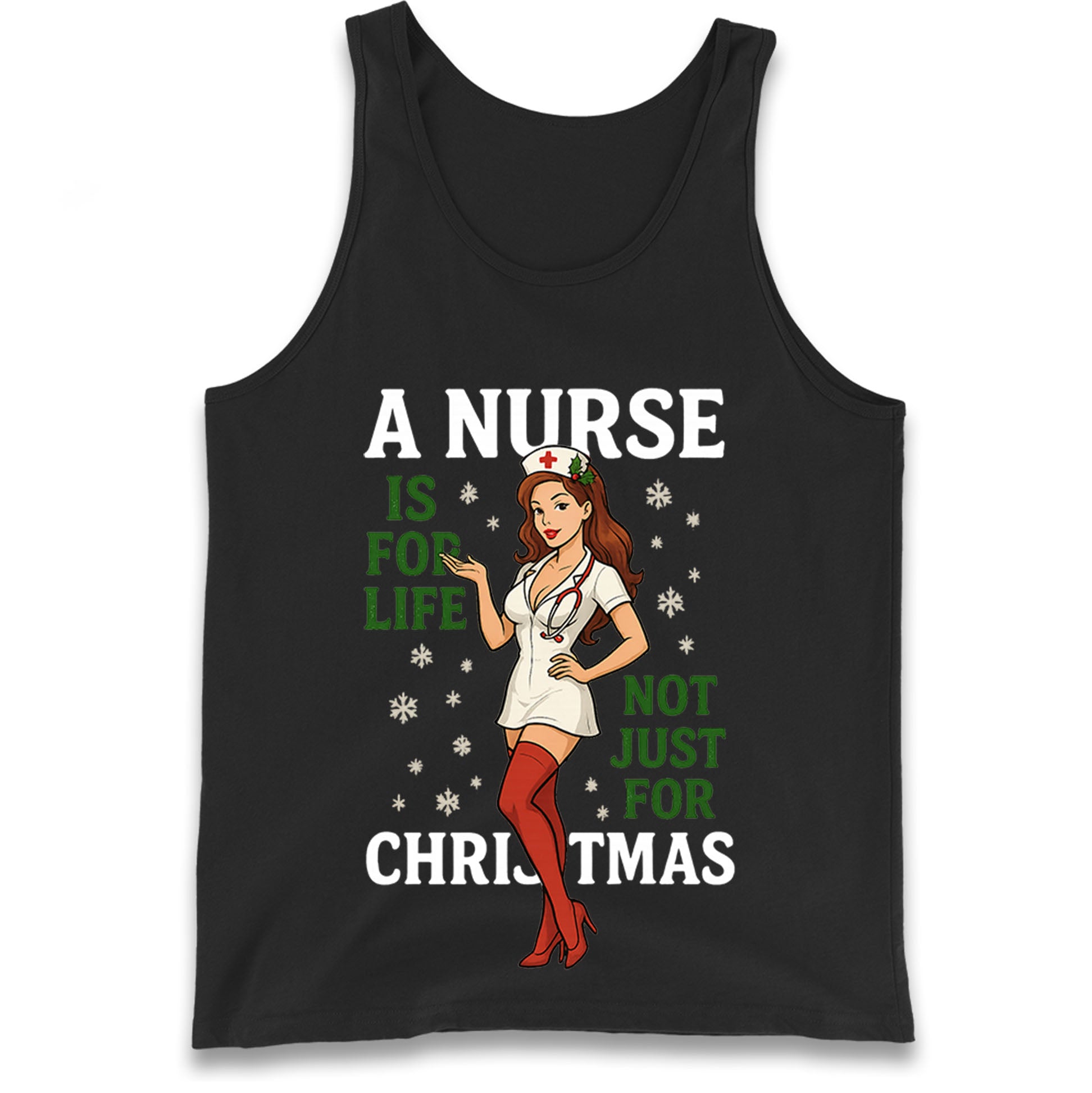 Nurse Christmas Tank Top