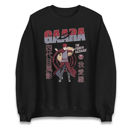 naruto shippuden gaara the fourth kazekage sweatshirt