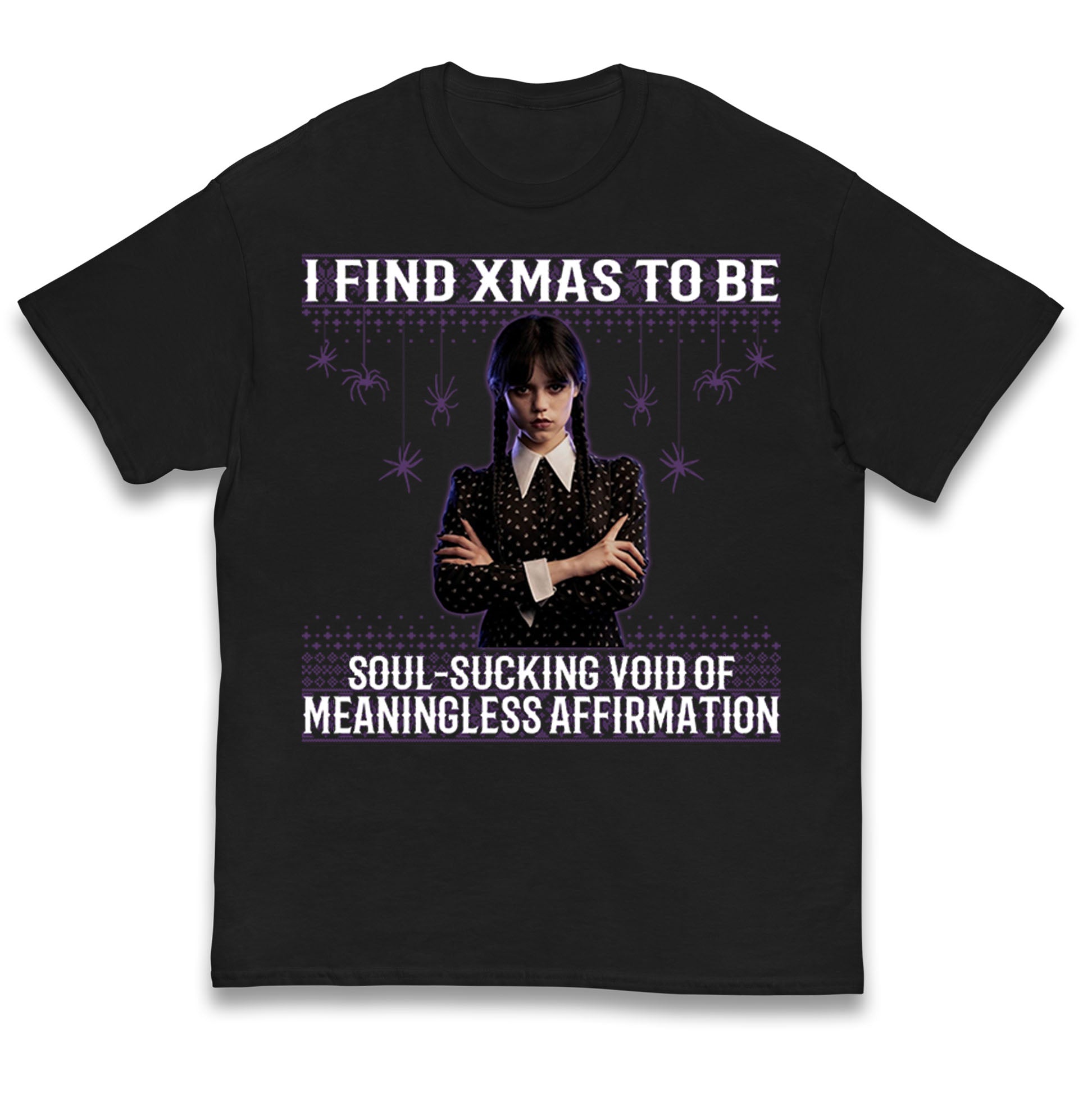 Wednesday Christmas Kids T Shirt