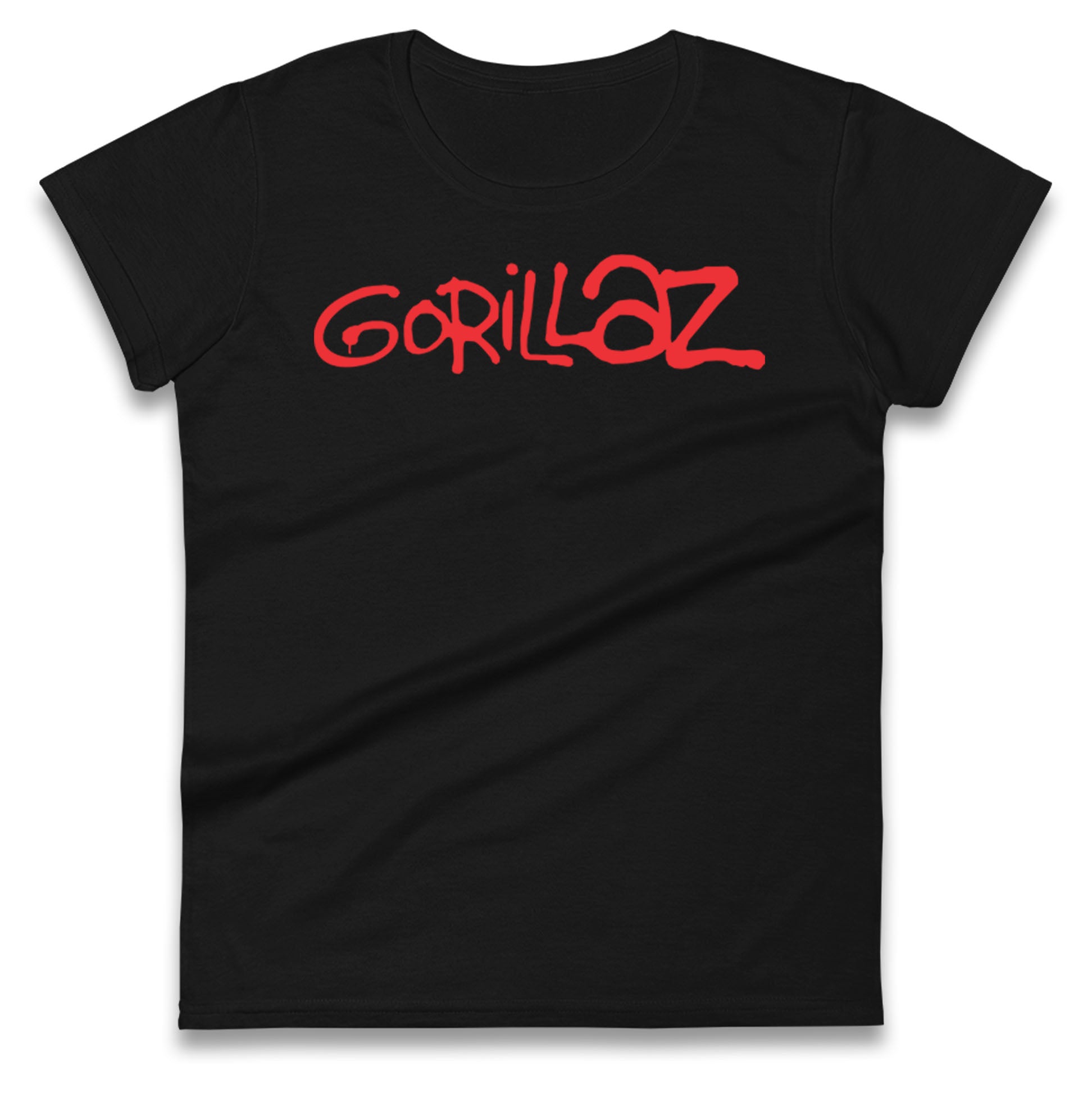 Gorillaz Band Ladies T Shirt 