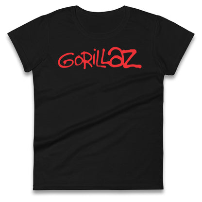 Gorillaz Band Ladies T Shirt 