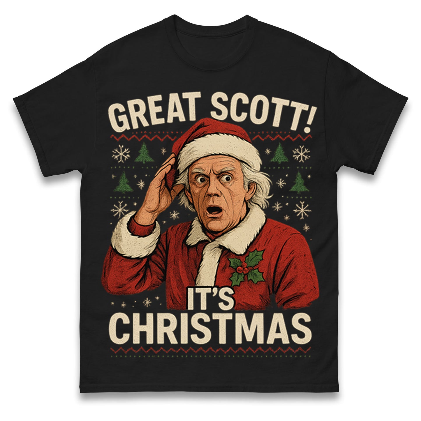 Back to the Future Doc Brown T Shirt