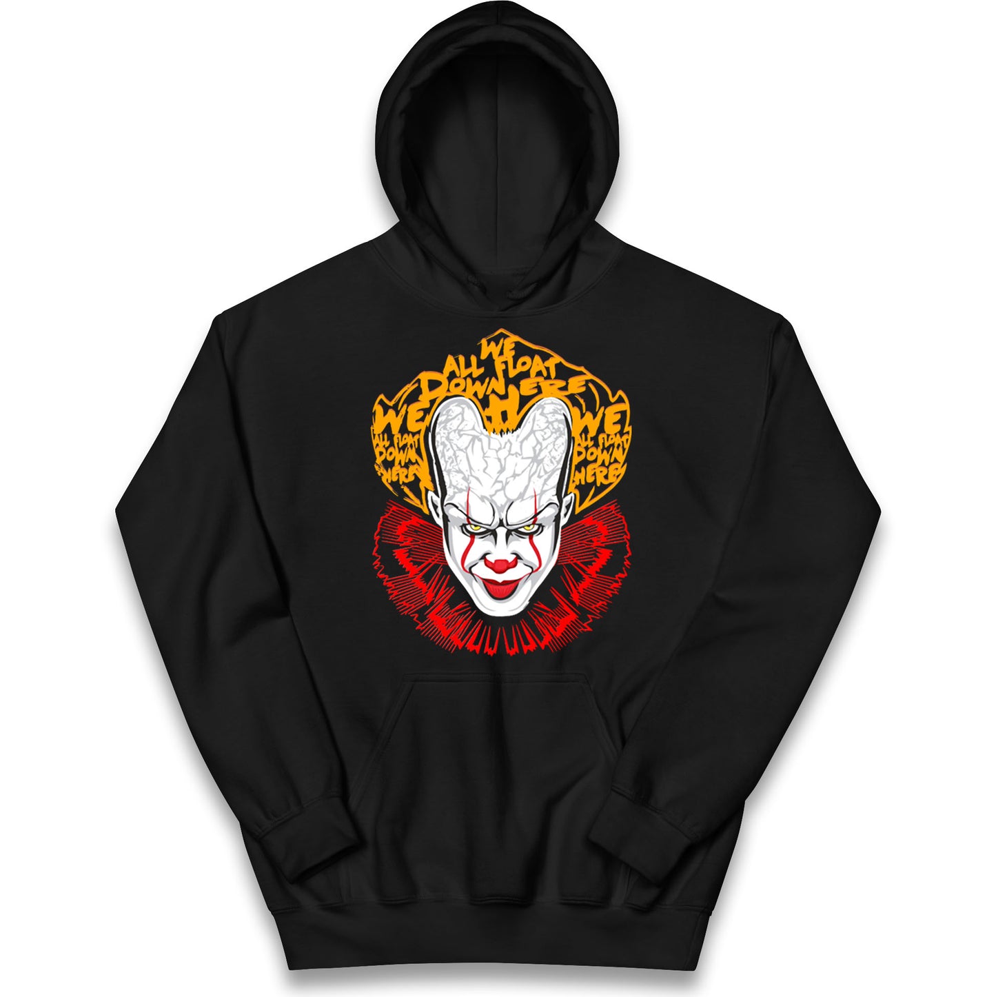 Pennywise Scary Clown Halloween Hoodie

