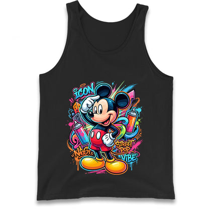 Graffiti Mickey Tank Top