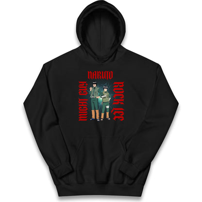 Naruto Might Guy And Rock Lee Hoodie