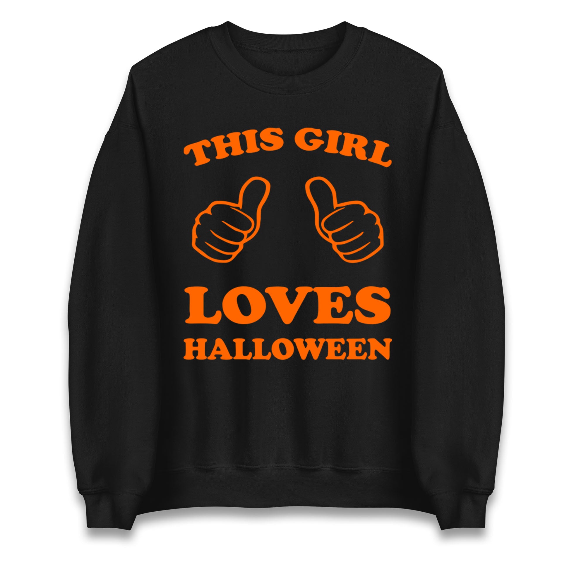 This Girl Loves Halloween Sweatshirt

