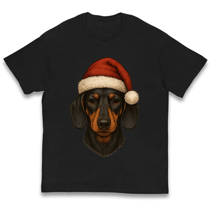 Dachshund Christmas Kids T Shirt