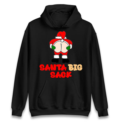 Christmas Santa Big Sack Funny Hoodie