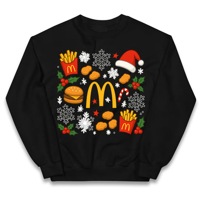 McDonalds Christmas Kids Jumper
