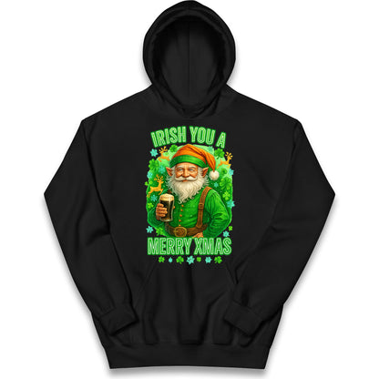 Irish Christmas Kids Hoodie