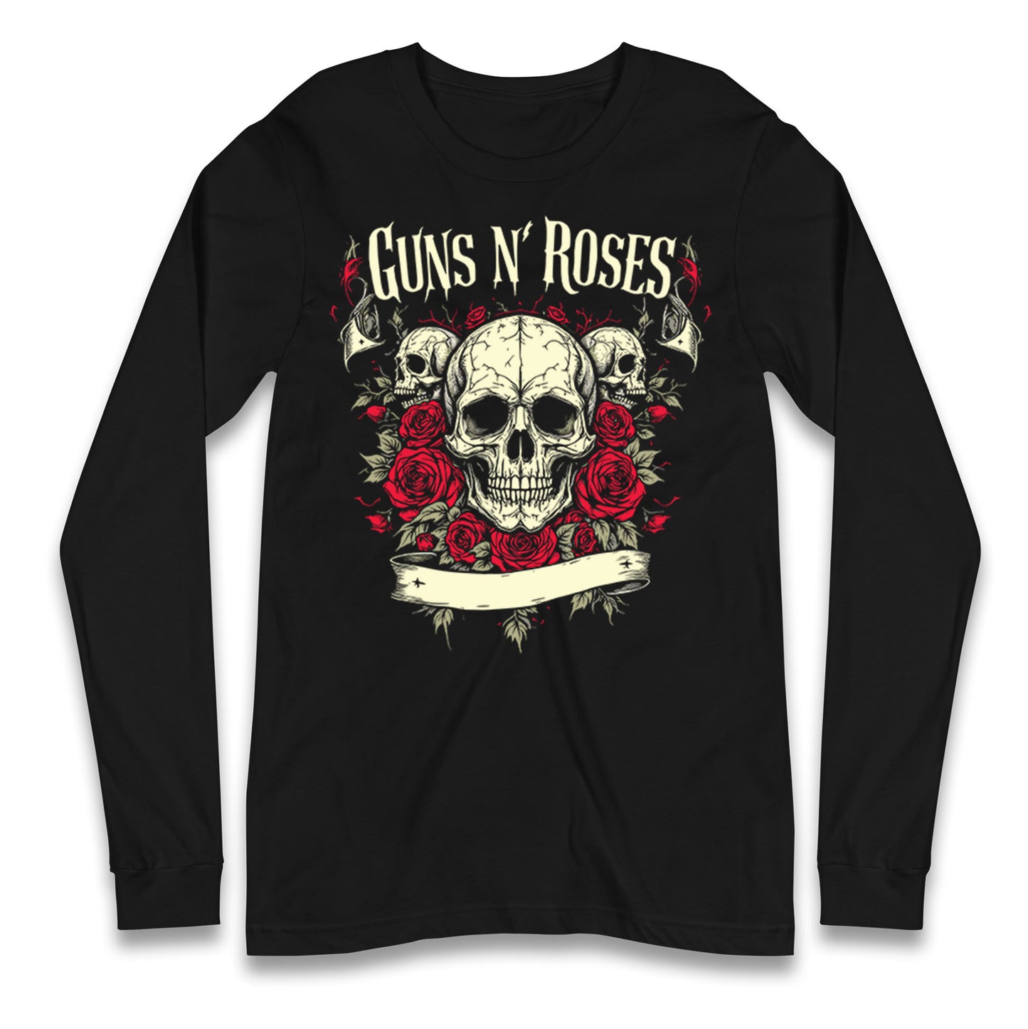 Heavy Metal Rock Band Longsleeve T Shirt