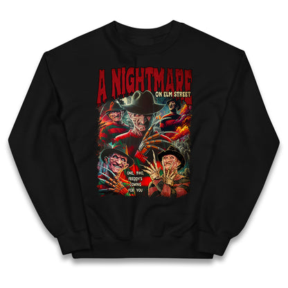 Freddy Krueger Bootleg Halloween Kids Jumper