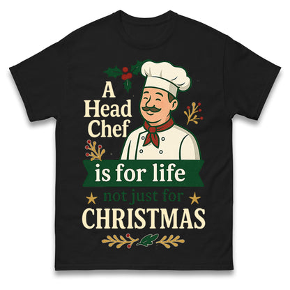 Head Chef Christmas T Shirt