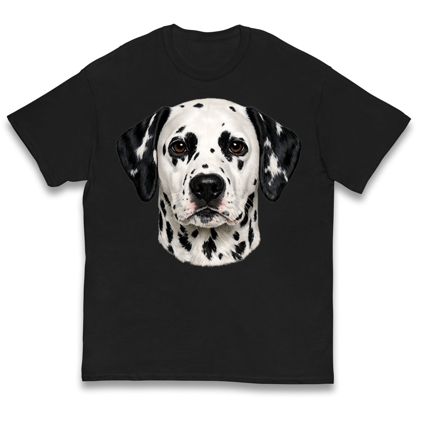 Dalmatian Dog Face Kids T Shirt 