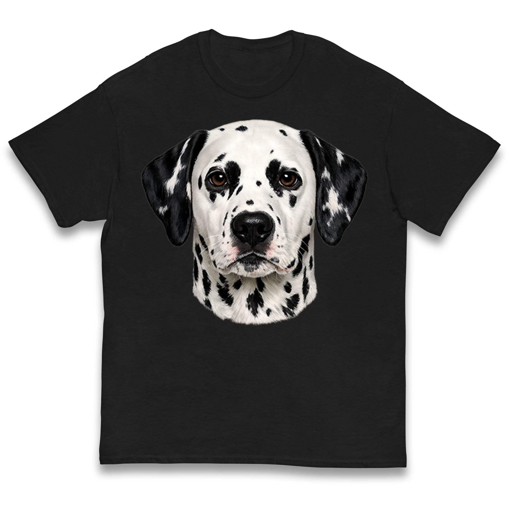 Dalmatian Dog Face Kids T Shirt 