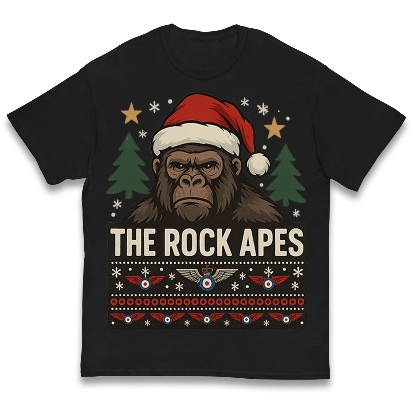RAF Regiment Christmas Kids T Shirt