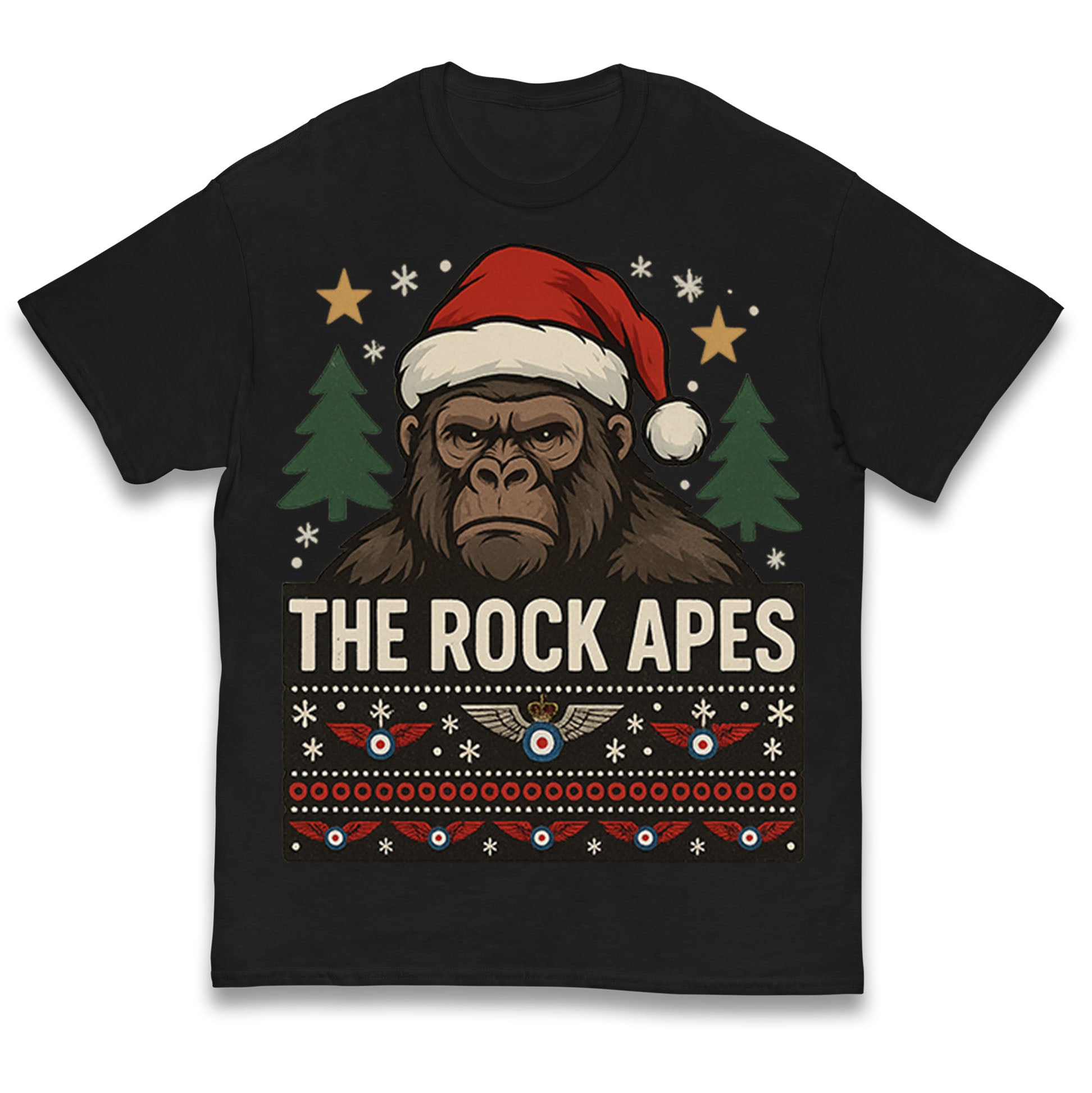 RAF Regiment Christmas Kids T Shirt