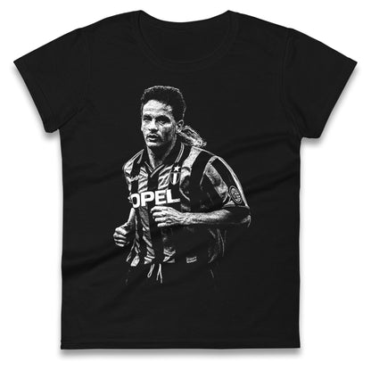 Roberto Baggio Italy Ladies T Shirt