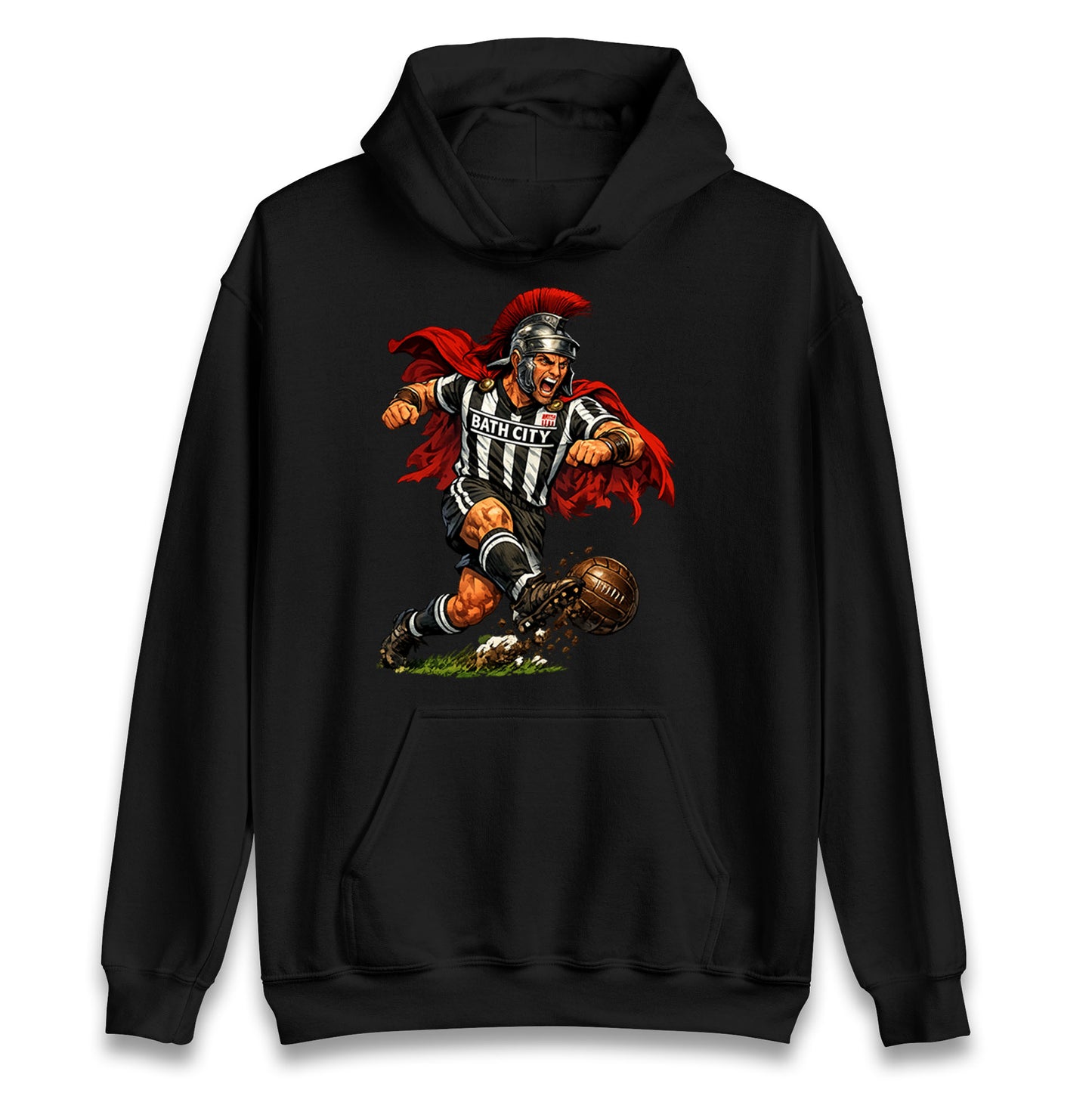 Retro Bath City Football Hoodie