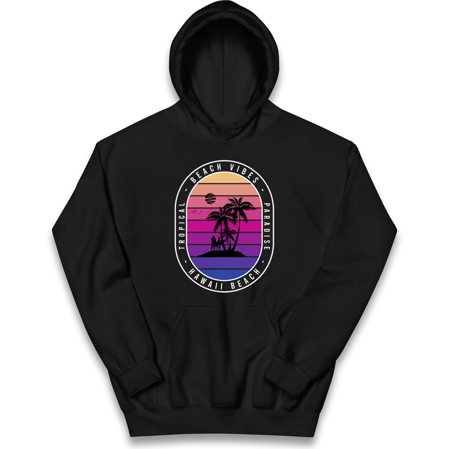 Hawaii Beach Kids Hoodie