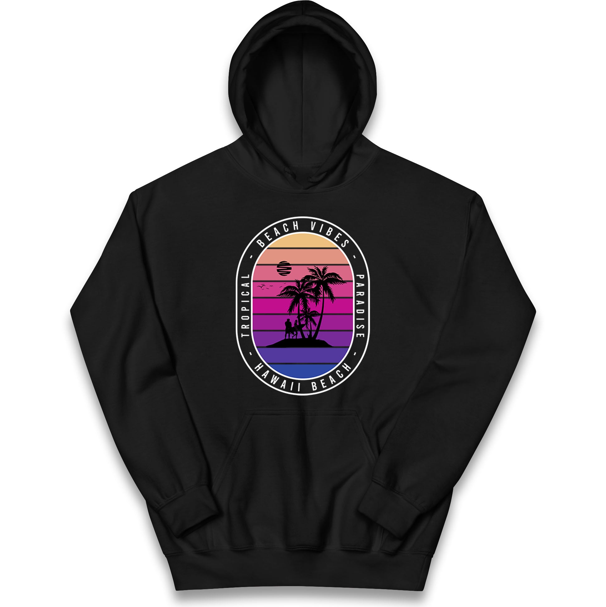 Hawaii Beach Kids Hoodie