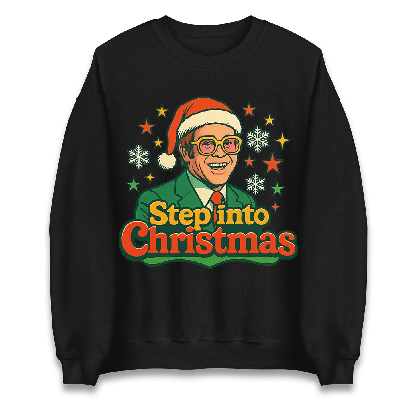 Elton John Christmas Jumper