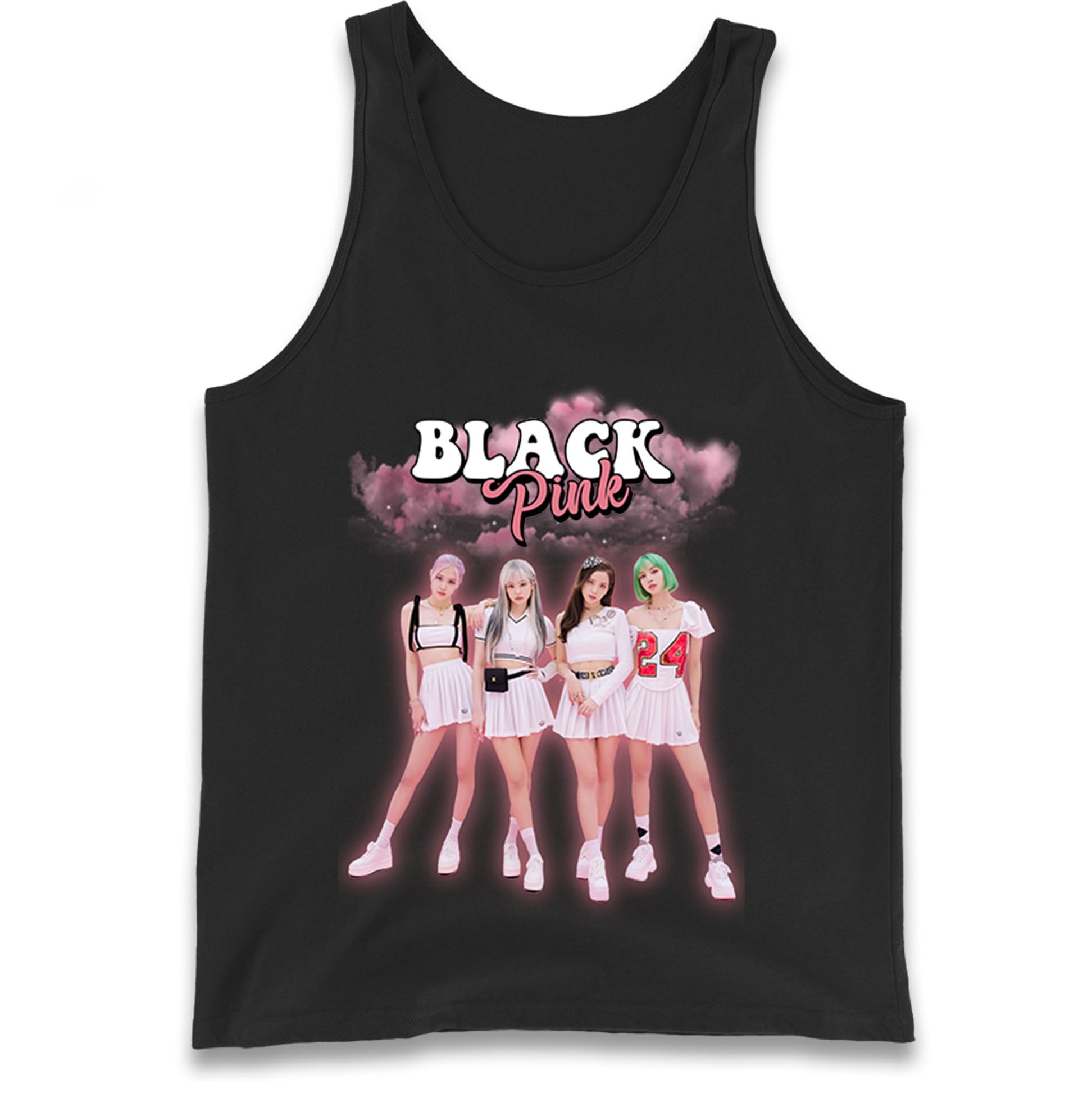 Blackpink K Pop Idol Band Tank Top