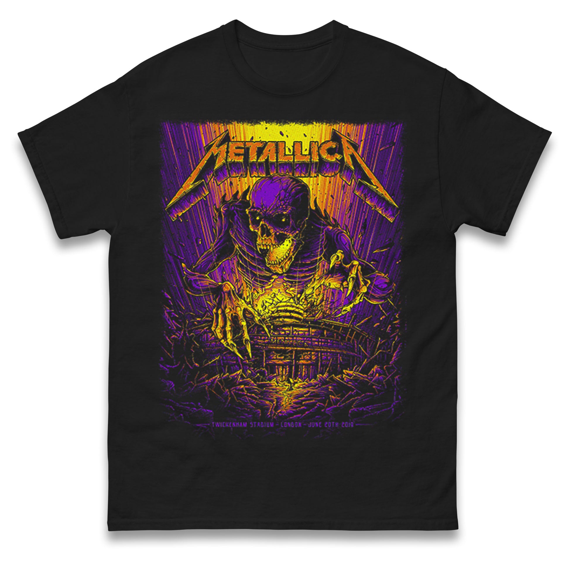 Metallica Twickenham Stadium T Shirt